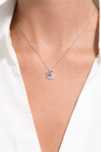 Carregar imagem no visualizador da galeria, Colar Dancing Swan Azul