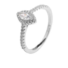 Carregar imagem no visualizador da galeria, Anel Cravejado Marquise