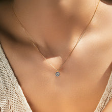 Carregar imagem no visualizador da galeria, Colar Blue Eye Diamond