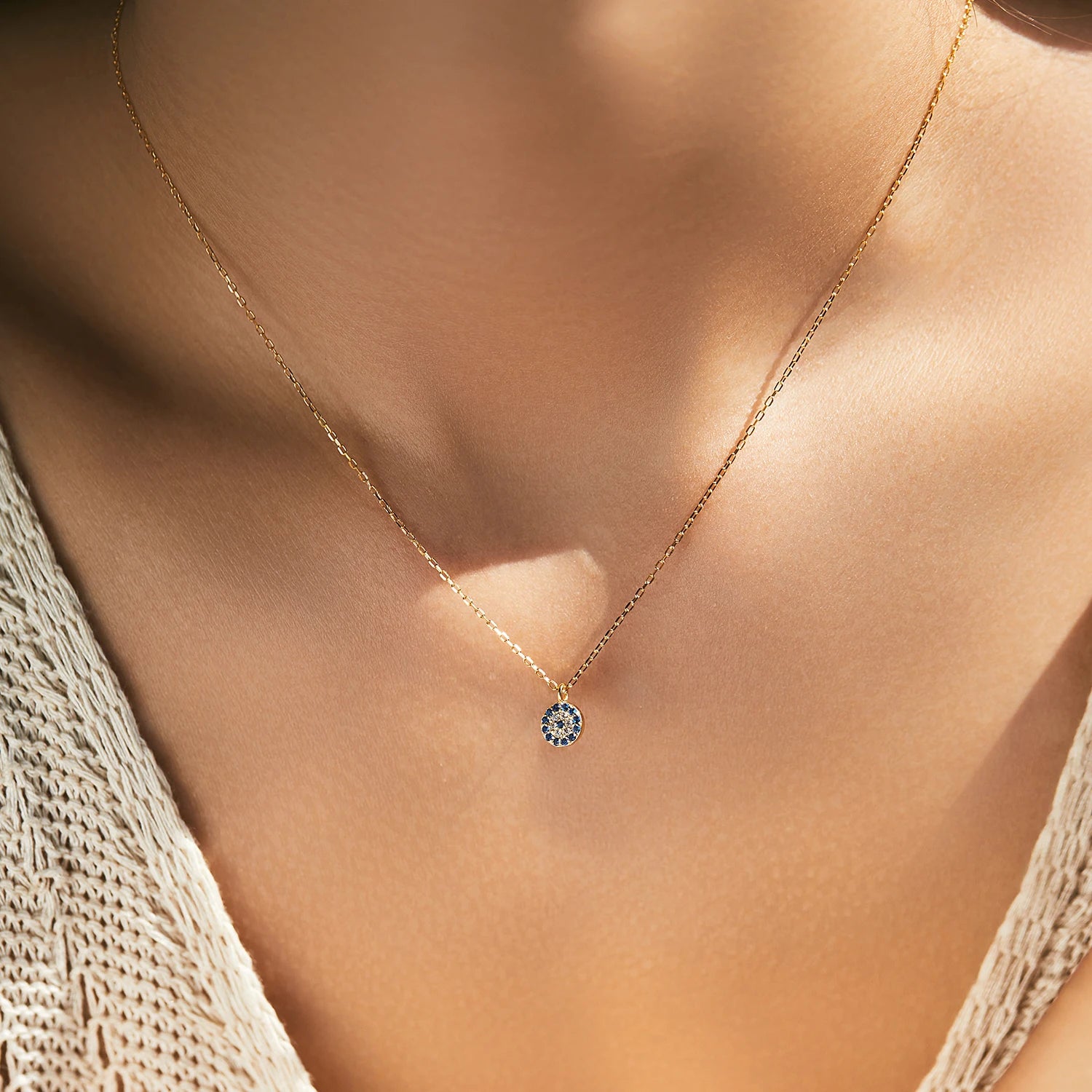 Colar Blue Eye Diamond